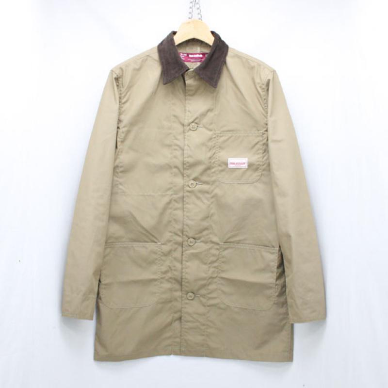 HIDE&SEEK Shop Coat:KHAKI !!