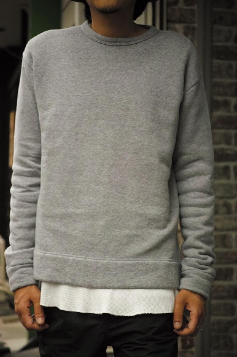 SOPHNET. SIDE SLIT CREW NECK SWEAT