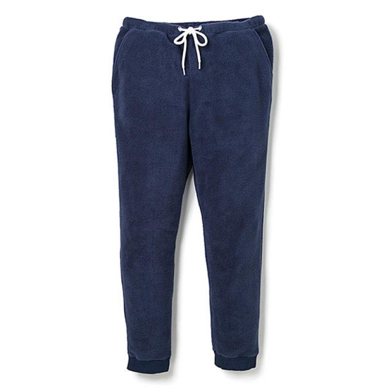 BEDWIN FLEECE PANTS "WENDELL":D NAVY !!