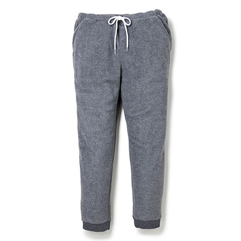 BEDWIN FLEECE PANTS "WENDELL":CHARCOAL !!