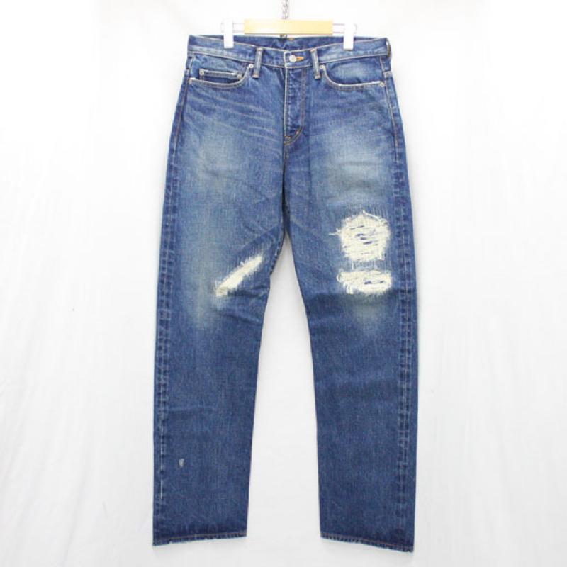 RATS CRASH TYPE DENIM PANTS:INDIGO !!