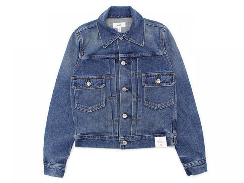 HYKE/DENIM JACKET TYPE2 USED/W 