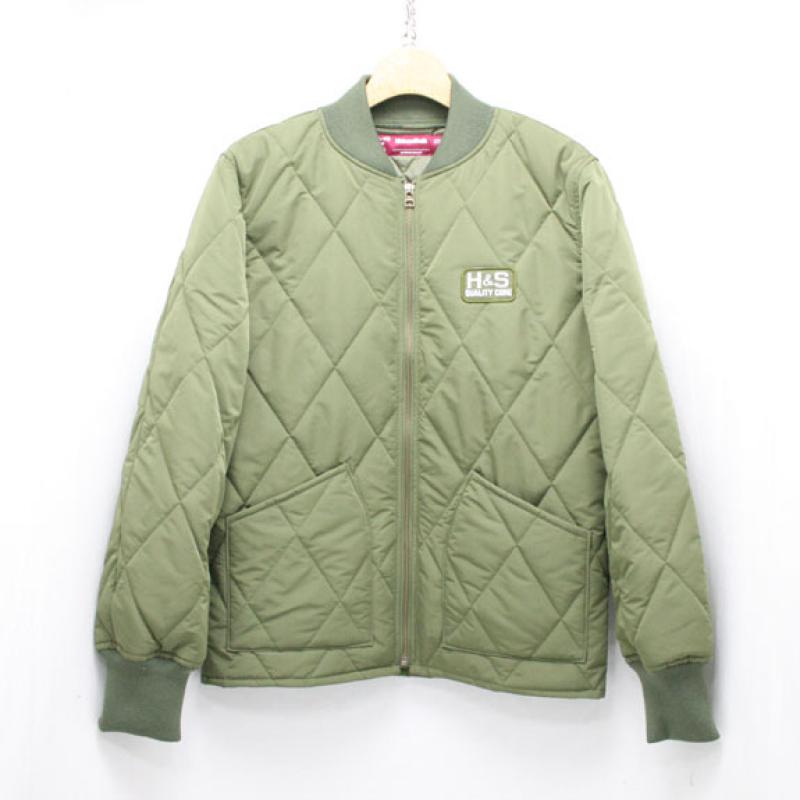 HIDE&SEEK Nylon Quilt JKT (15aw):O D !!