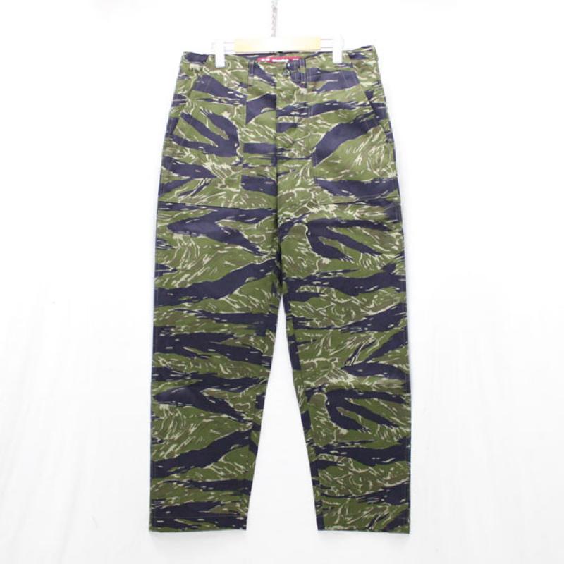 HIDE&SEEK Fatigue Pants (15aw):TIGER CAMO !!