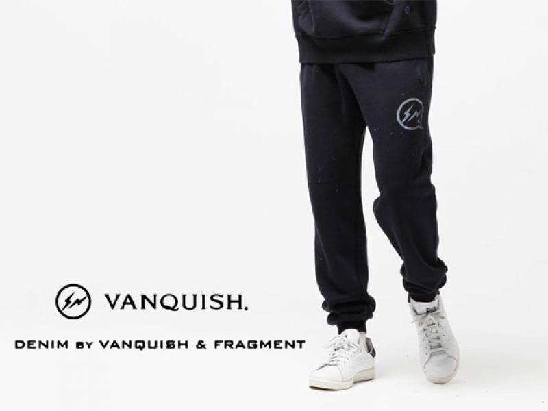 DENIM BY VANQUISH FRAGMENT 2015AW icon sweat pants