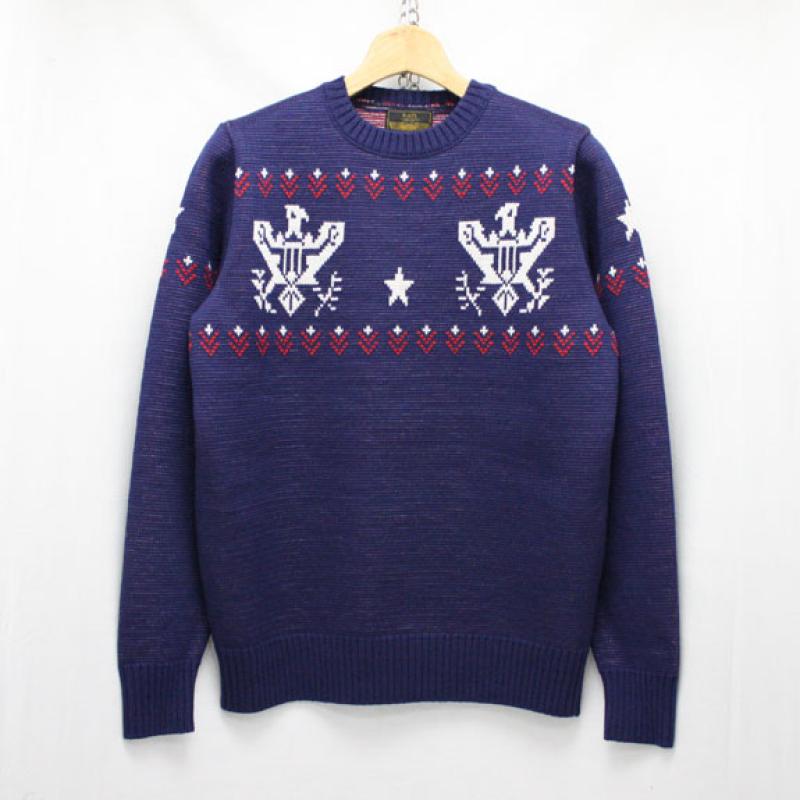 RATS 40's MILITARY KNIT:NAVY !!