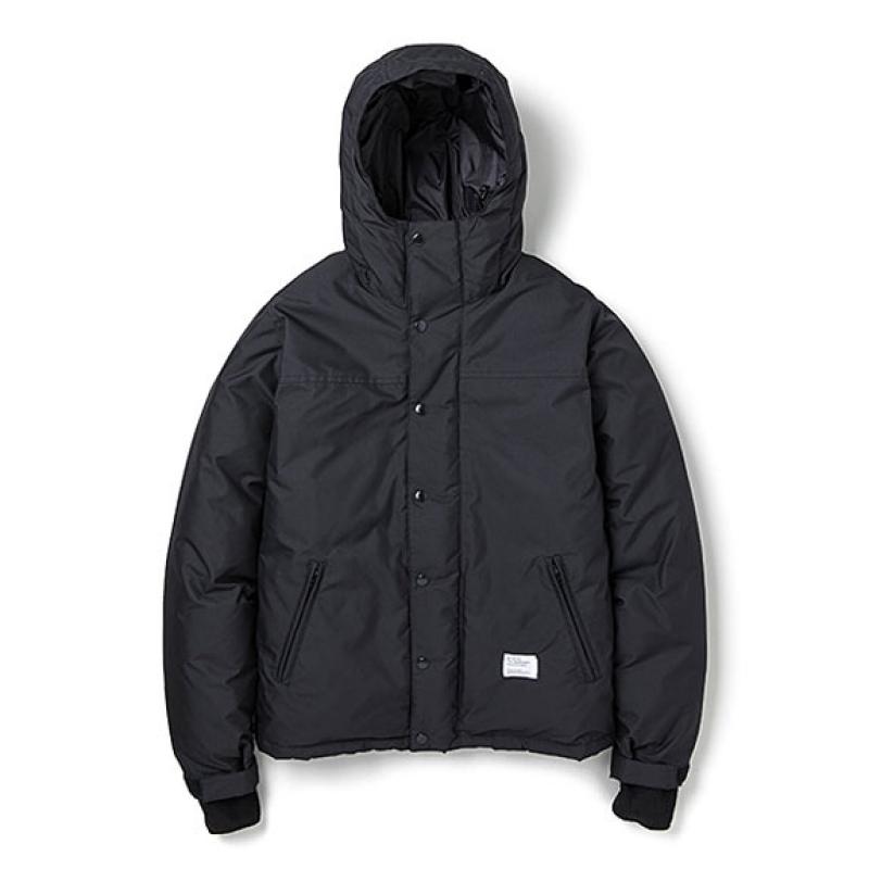 BEDWIN HOODED DOWN JKT "QUINE":BLACK !!