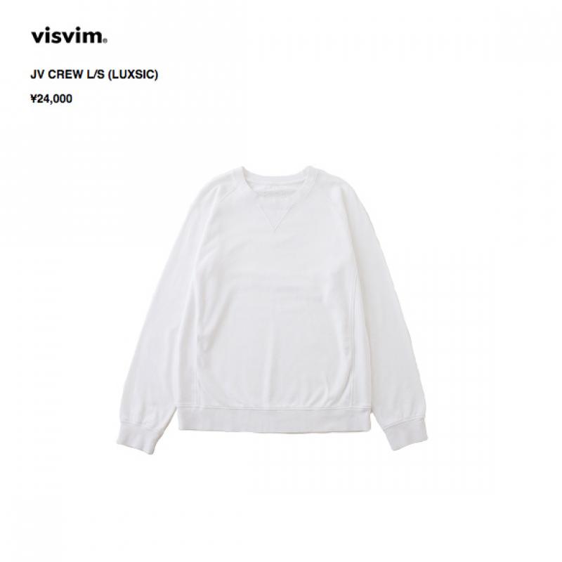 visvim JV CREW L/S(LUXSIC)!