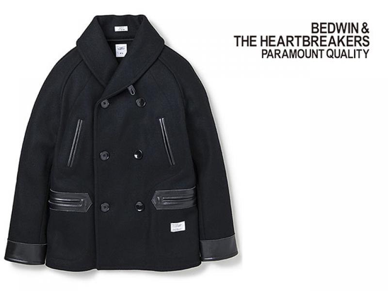 BEDWIN&THE HEARTBREAKERS / MELTON RAILROAD COAT "DIKE"