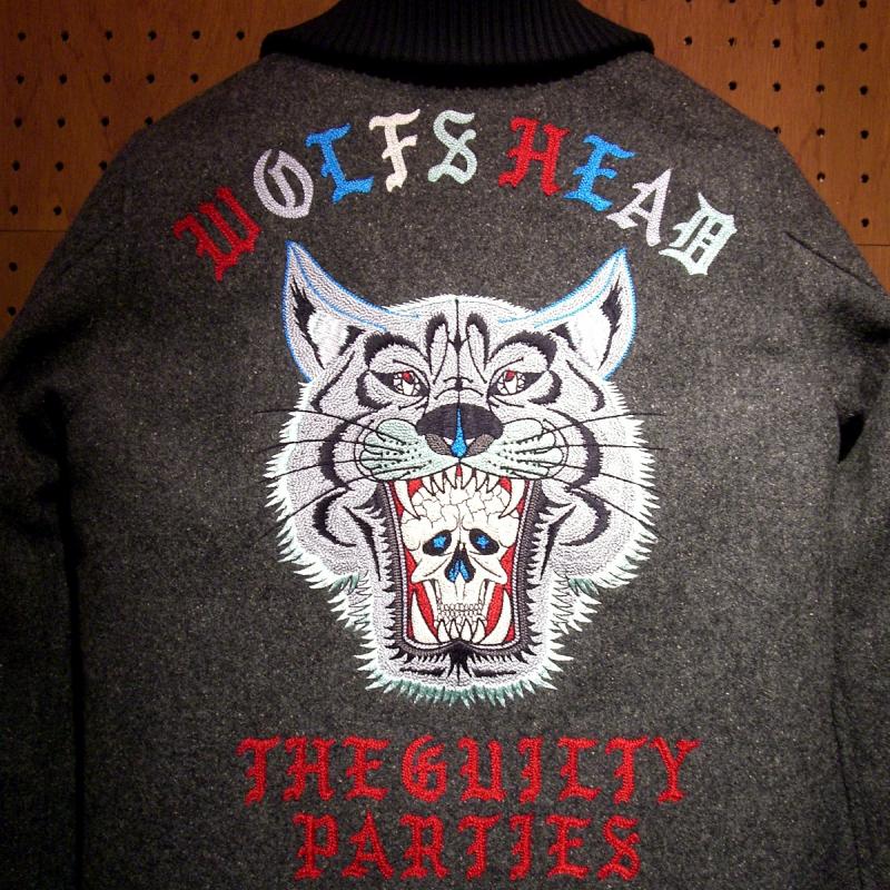 WACKOMARIAWOLF'S HEAD CAR CLUB JACKET拾ޥꥢ֥㥱å(WOLF'S HEAD եإå)2015AW