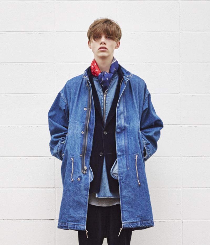  UNUSED DENIM MODS COAT!