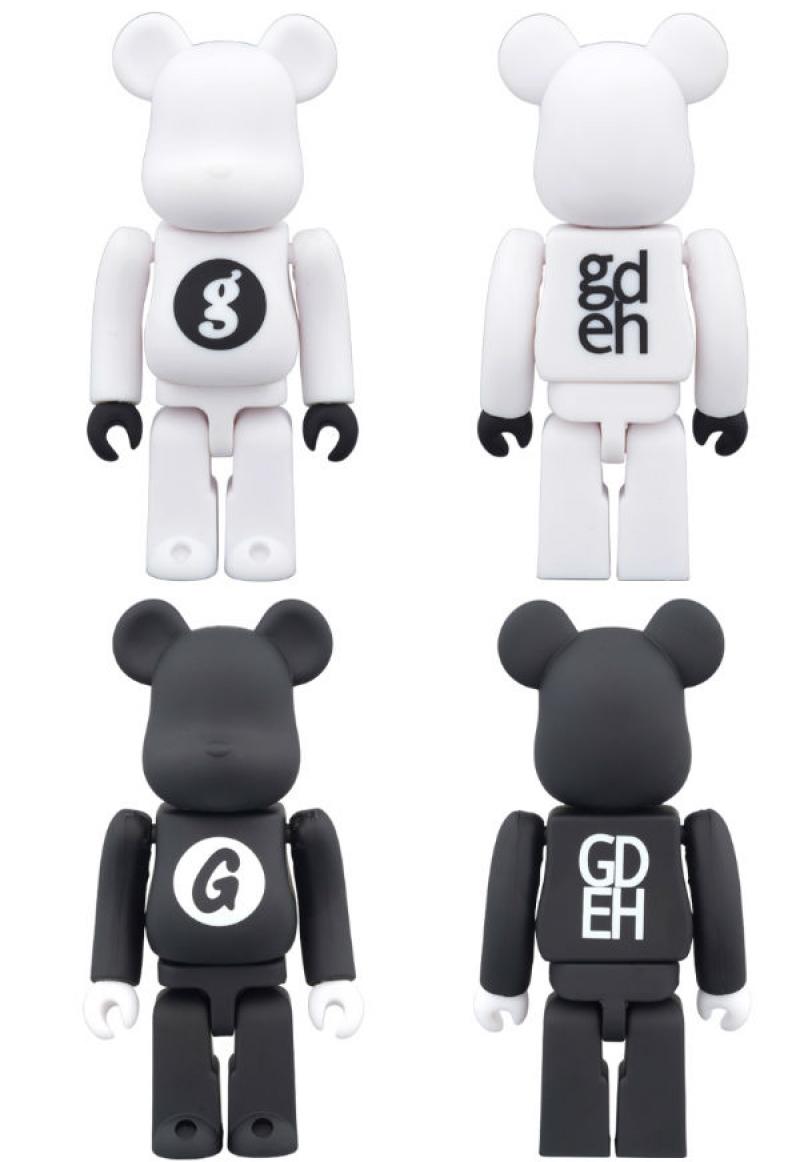 GOODENOUGH x MEDICOM TOY BE@BRICK 100% & 400%ȯ