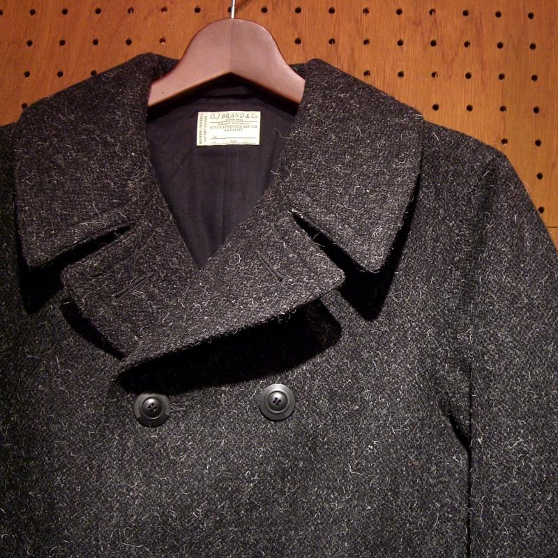 OLD JOE & CO. MELTON DOUBLE BREASTED SPORTS COAT(CHARCOAL KEMPY) ȥԡ 2015AW !