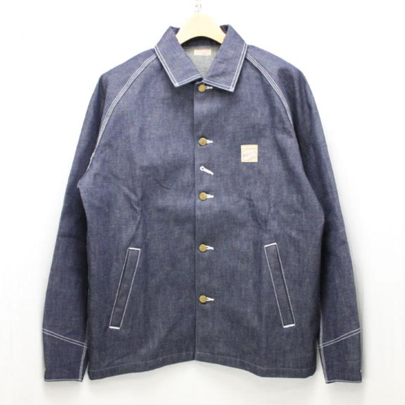 BELAFONTE RAGTIME OVERALLS JACKET:10.5oz INDIGO DENIM !!