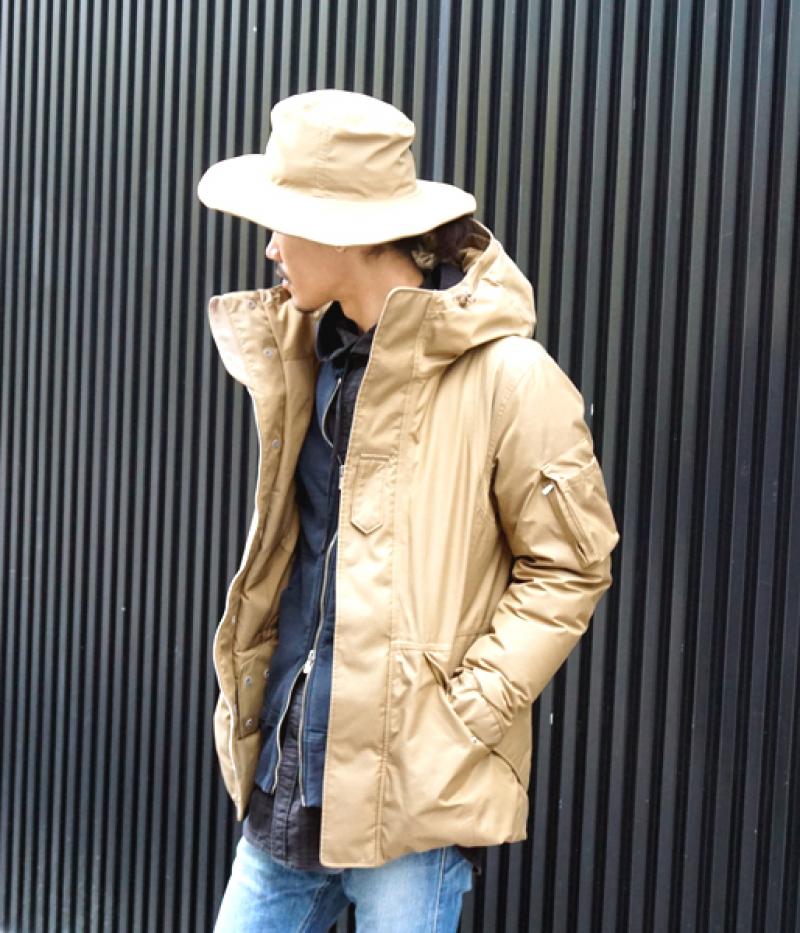  nonnative -TROOPER HOODED DOWN JACKET- 