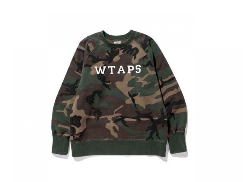 wtaps/2015AW桡DESIGN CREW NECK 04 / SWEATSHIRT. COTTON