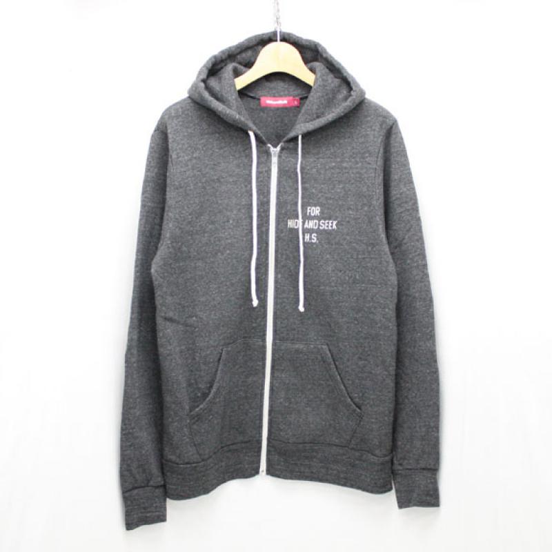 HIDE&SEEK For H.S. Zip Parka (15aw):C-GRAY !!