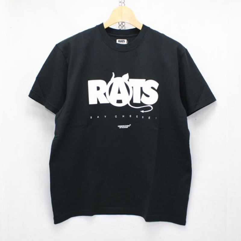 RATS ANARCHY T-SHIRTS:BLACK !!