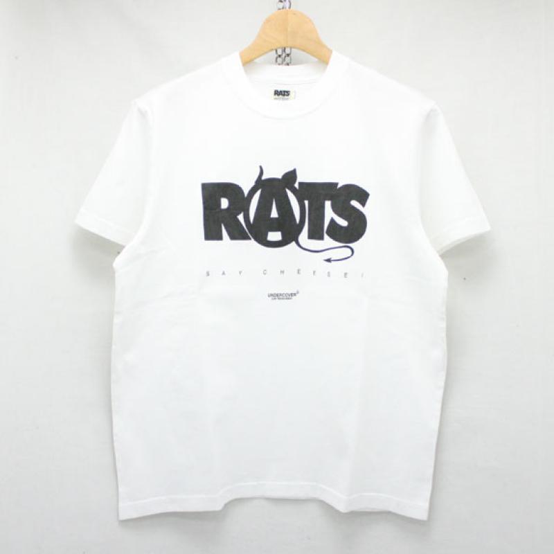 RATS ANARCHY T-SHIRTS:WHITE !!