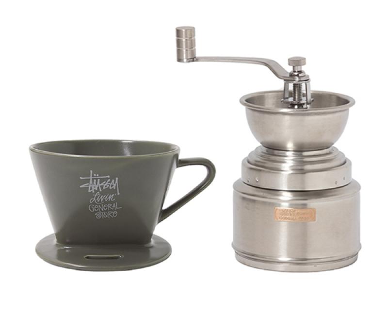 STUSSY LIVIN' GS Coffee Mill & Dripper !