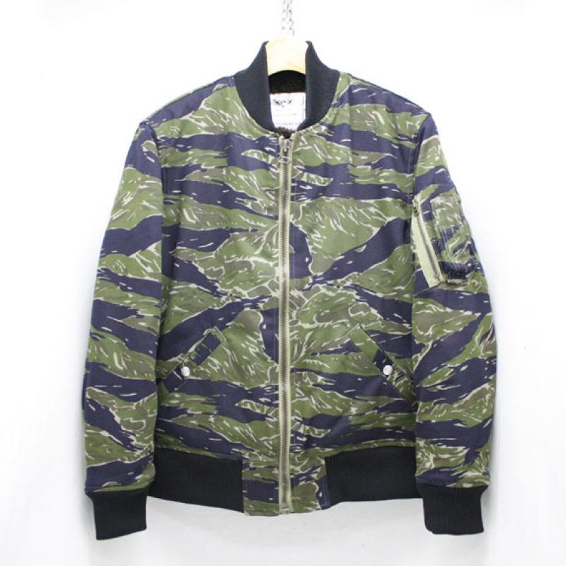 HIDE&SEEK MA-1 JKT (15aw):TIGER CAMO !!