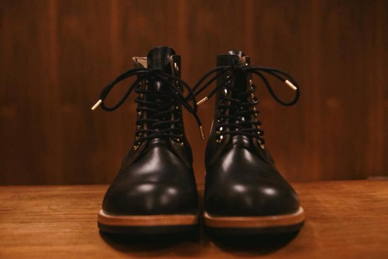 Varde77/U.S. OIL LEATHER WORK BOOTS 