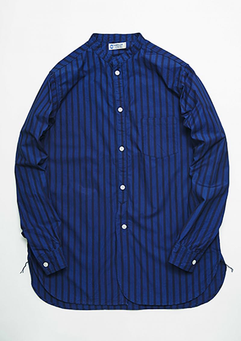 WHITE LINE 2016SS꿷Indigo Band Collar Work Shirt٤Ǥ