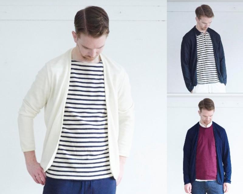 FLISTFIA 16SS꿷Piping Cardigan / Indigo Piping Cardigan٤Ǥ