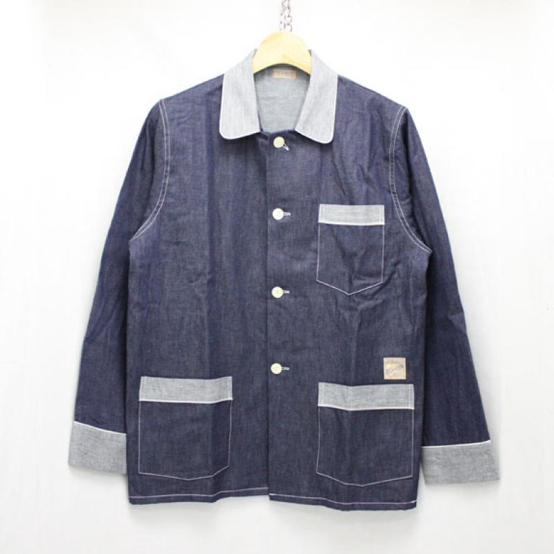 BELAFONTE RAGTIME DENIM PAJAMA SHIRTS:6oz DENIM !!