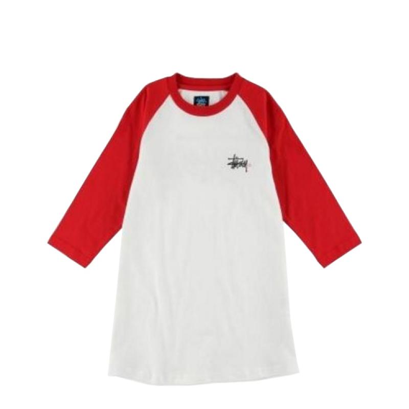 Stussy Kids Basic Logo 3/4 Raglan Dress 