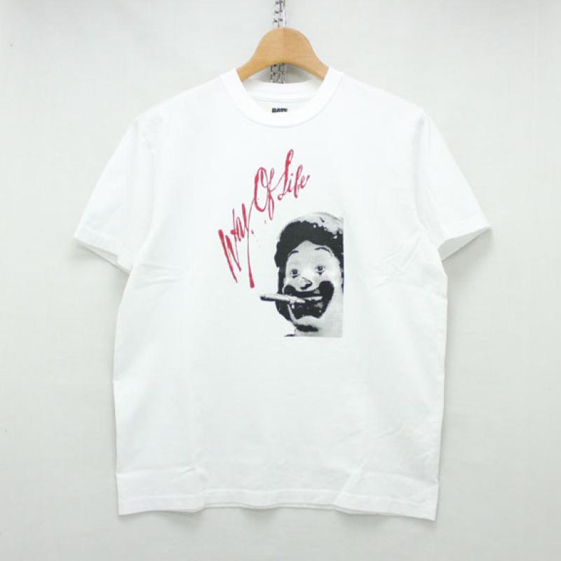 RATS WAY OF LIFE T-SHIRT:WHITE !!