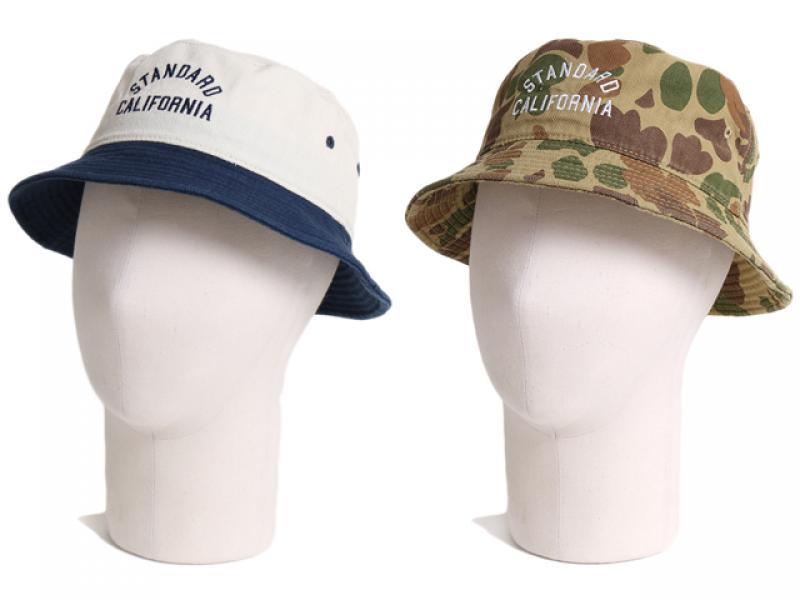 ڿ١ STANDARD CALIFORNIA / SD Herringbone Bucket Hat