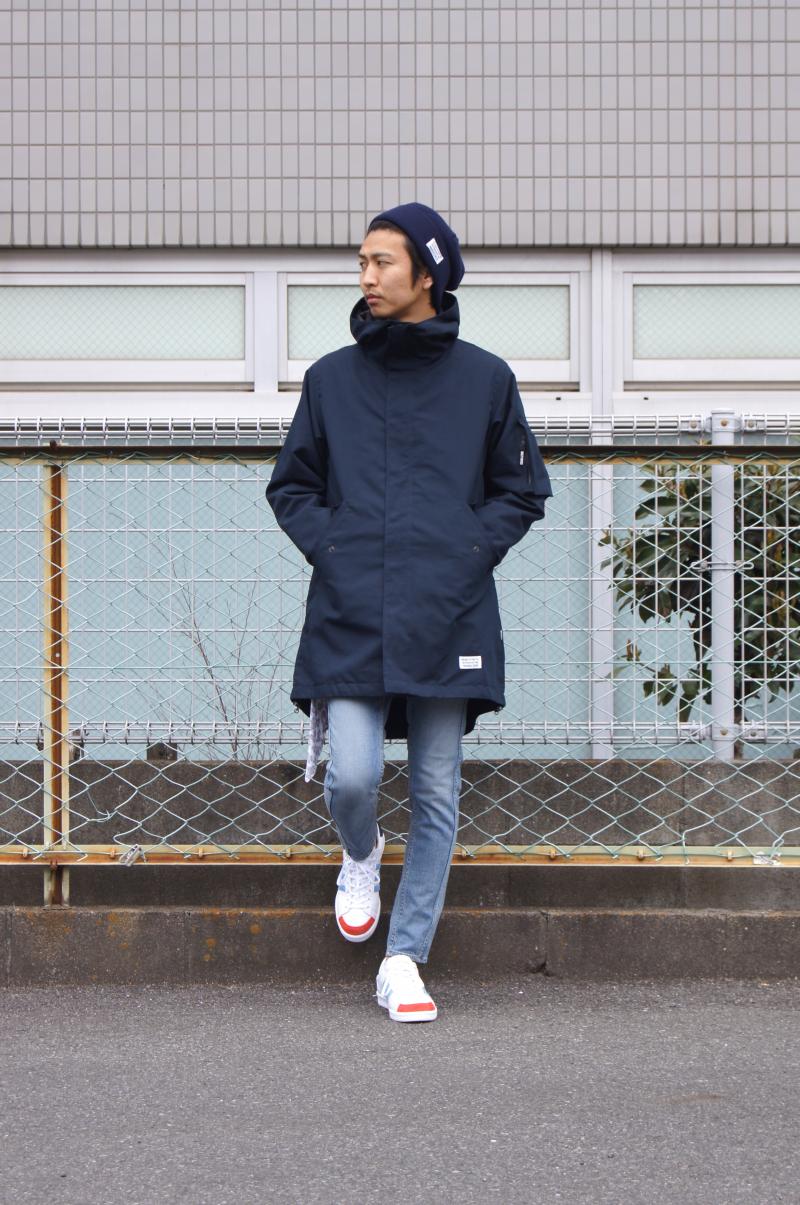 WACKO MARIA - COTTON NYLON M-51 MODS COAT!!