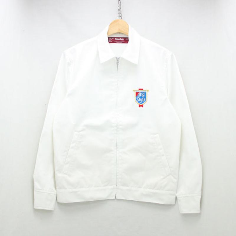 HIDE&SEEK Drizzler JKT (16ss):WHITE !!