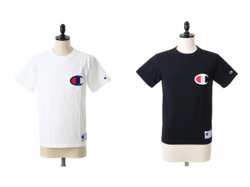 ڿ١ Champion / ACTION STYLE BIG LOGO T-SHIRT