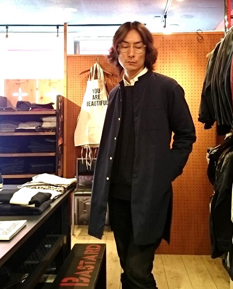 OLD JOE & CO. LONG TAIL NIGHT SHIRTSɥ硼 󥰥ơ롡ʥȥ(DARK INDIGO) 2016SS ղơ!