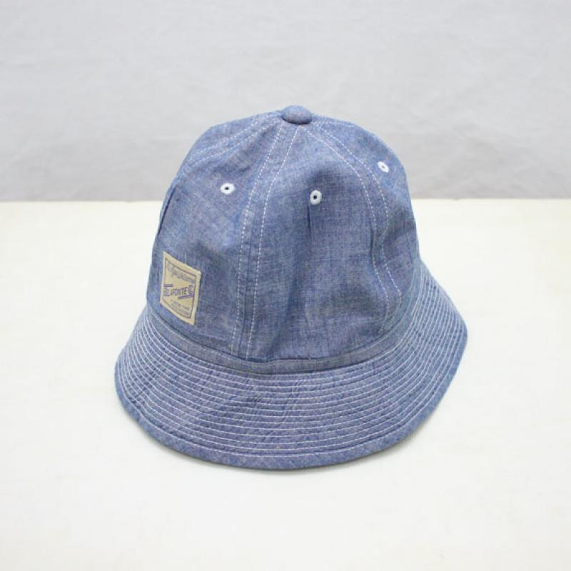 BELAFONTE RAGTIME CHAMBRAY METRO CAP:5oz BLUE CHAMBRAY !!