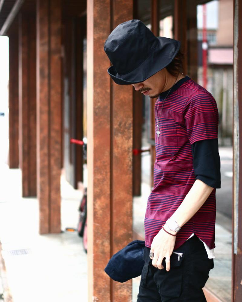  nonnative / DWELLER TEE SS COTTON BORDER JERSEY 