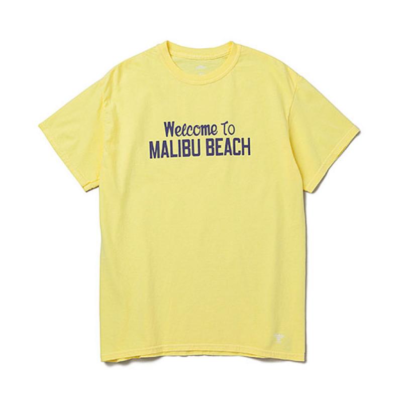 BEDWIN S/S PRINT T "JAMES":YELLOW !!