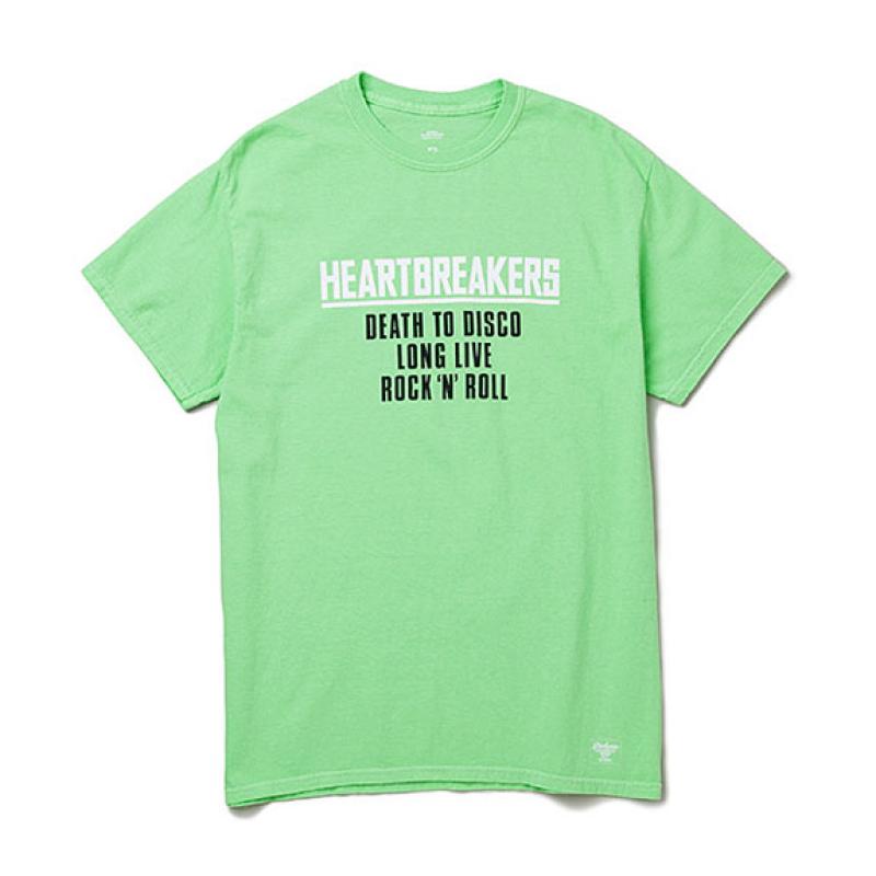 BEDWIN S/S PRINT T "QUARTET":GREEN !!