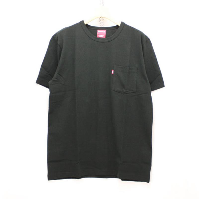 HIDE&SEEK Pocket S/S Tee (16ss):BLACK !!