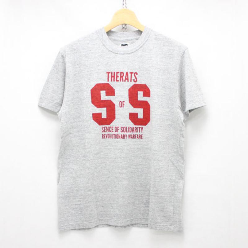 RATS SS T-SHIRT:TOP GRAY !!