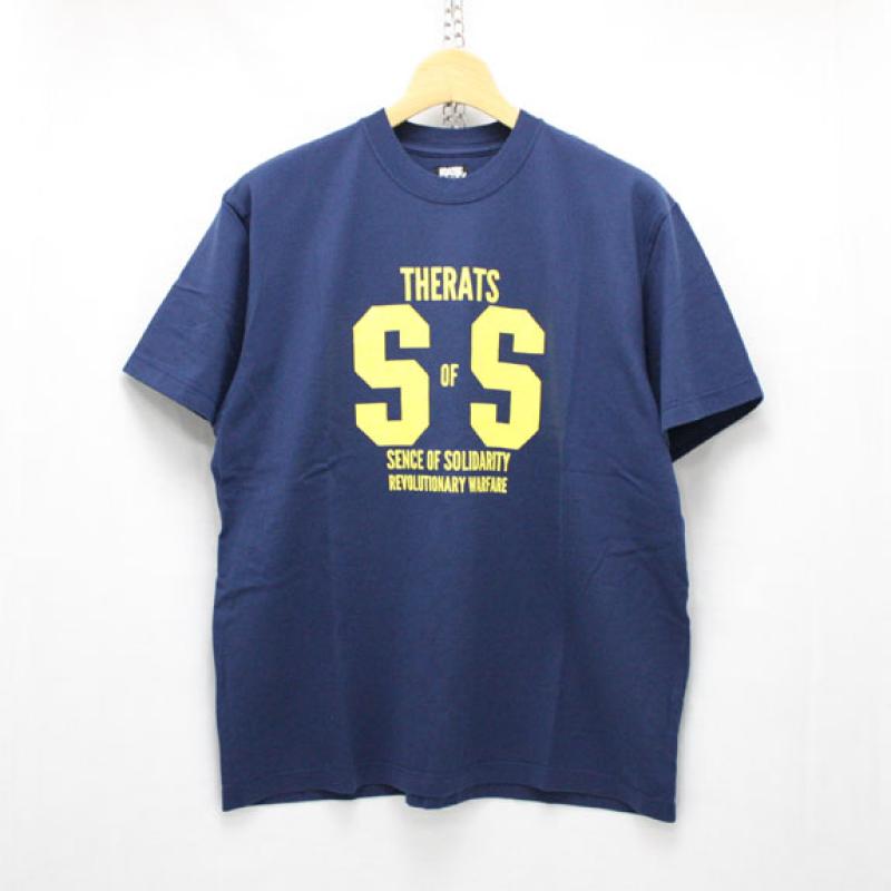 RATS SS T-SHIRT:NAVY !!