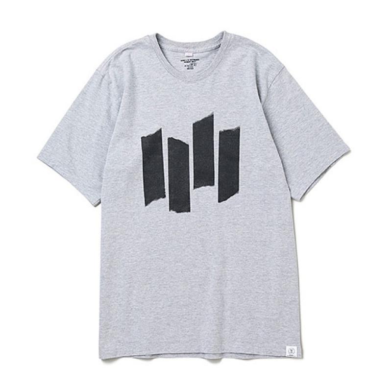 BEDWIN S/S PRINT T "KERNER":GRAY !!