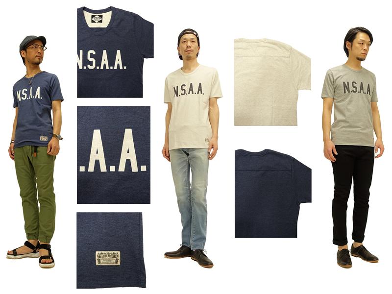 NAKED SUNPRINT CLASSIC TEE "N.S.A.A" / ץȥ饷åT"NSAA"(6,912)