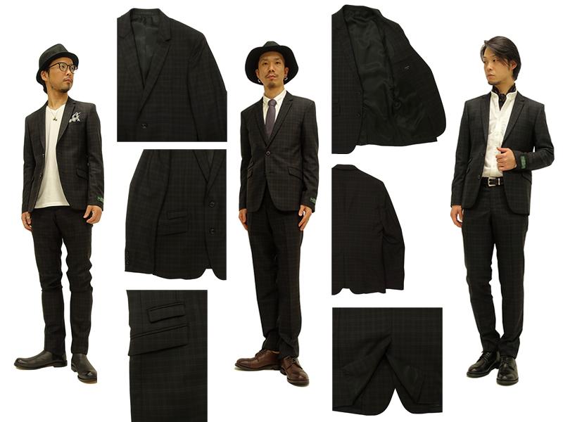 SANDINISTAAdvanced Check Suit Jacket /åĥ㥱å(43,200)