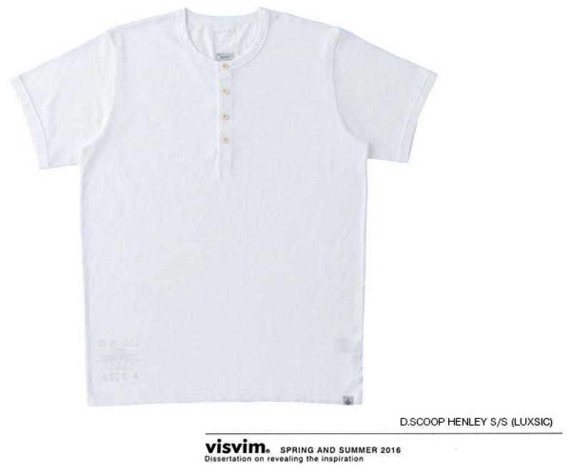 visvim/ D.SCOOP HENLEY S/S (LUXSIC) 