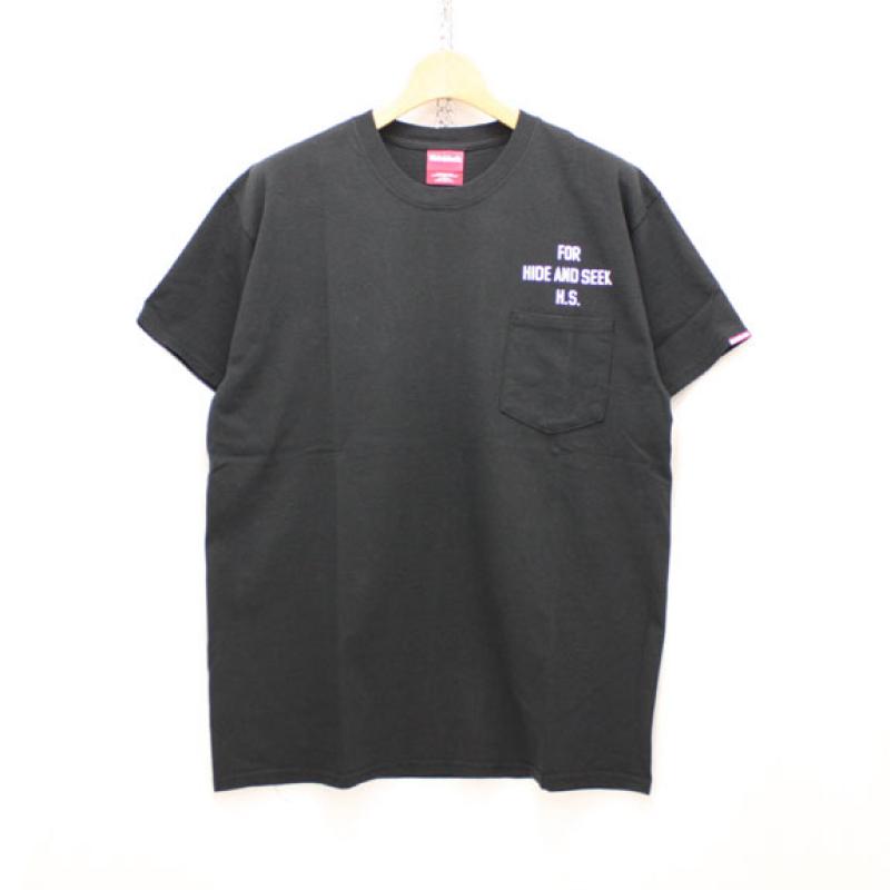 HIDE&SEEK PERFECT DAY Pocket Tee:BLACK !!