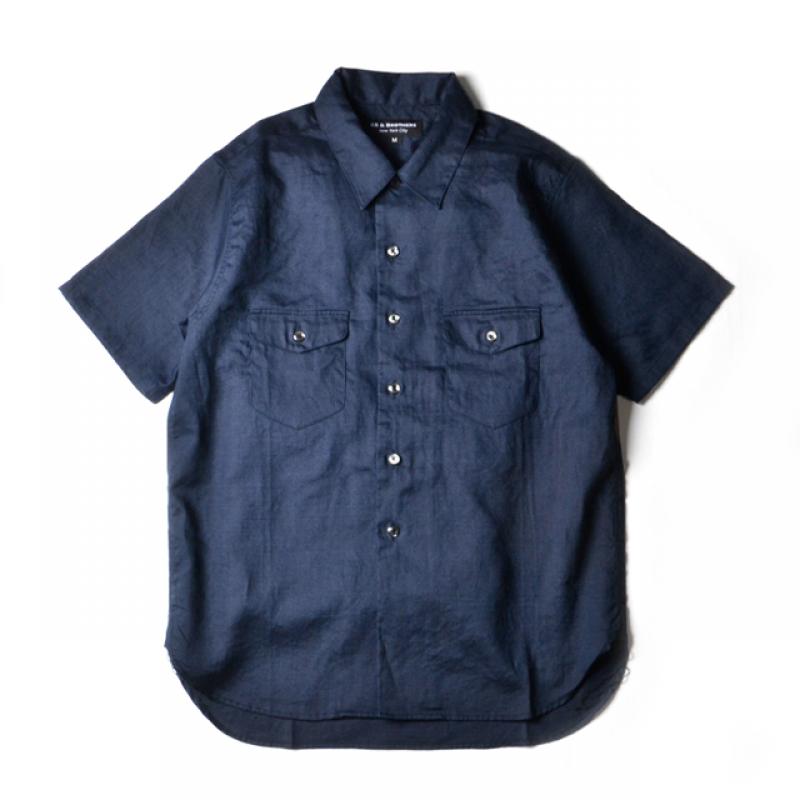 S/S Linen ARMY Shirts [No. 4643LTD] ٤ޤ