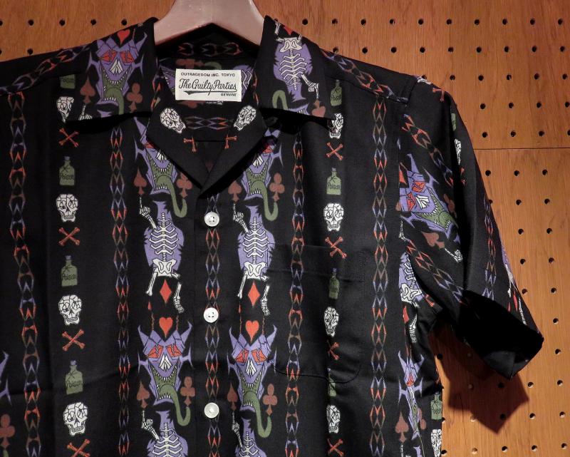 WACKO MARIAWOLFS HEAD PRINTED MONSTER S/S HAWAIAN SHIRTS եإå 󥹥ϥ磻Ⱦµ & 50S SHIRT S/S(TYPE-1) !